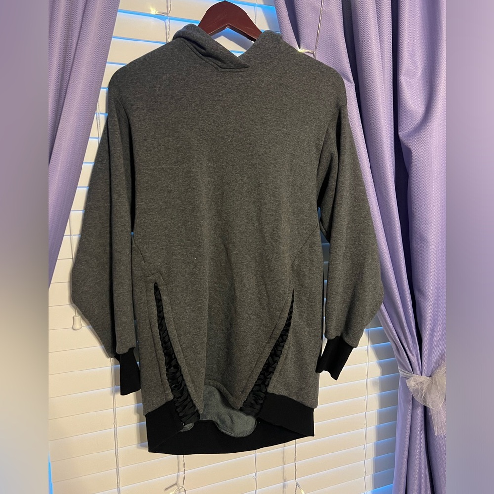 Michi Suspension Oversized Hooded Sweatshirt